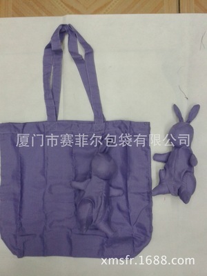 廈門(mén)卡通精美兔子購(gòu)物袋 可愛(ài)與實(shí)用的完美結(jié)合
